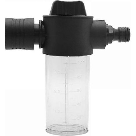 Pot de lance à mousse pour le lavage de voiture, pulvérisateur de savon haute pression pour l'arrosage extérieur, le nettoyage des vitres de voiture et le déneigement. (1/5)