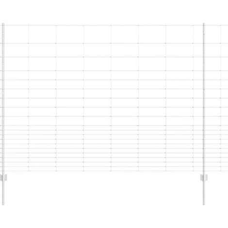 Maison Exclusive - Wildzaun mit Pfosten 25 x 1,6 m (B x H) Feuerv