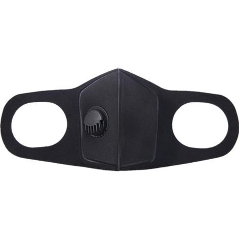 Masque Visage Anti-Smog Éponge PM2.5 Anti-Poussière Anti-Brouillard Respirateur avec Valve Respiratoire 3.0 pour Cyclisme VTT (1/5)