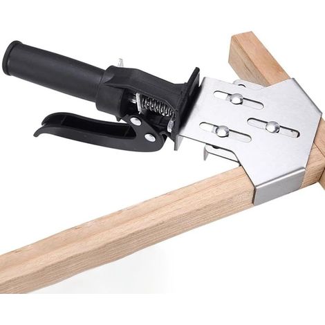 Serre joint à 90 Degrés Outil de Gabarit à Libération Rapide Serre Joints D'Angle Pour Le Travail Du Bois,pour la Menuiserie, la Charpente (1/5)