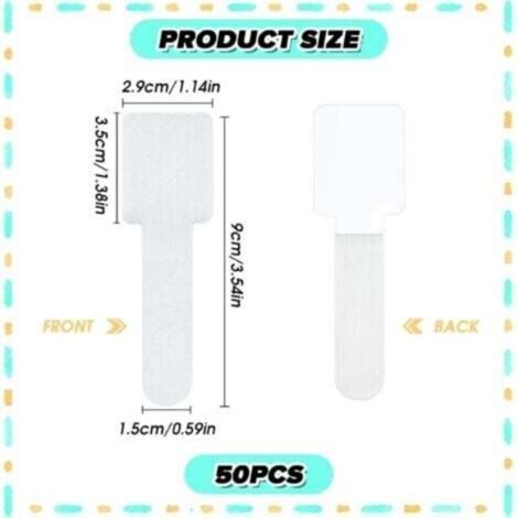 Crochets de fixation pour filet de protection chat – Lot de 50 – Adhérence forte sur surfaces variées – Facile à installer sans perçage