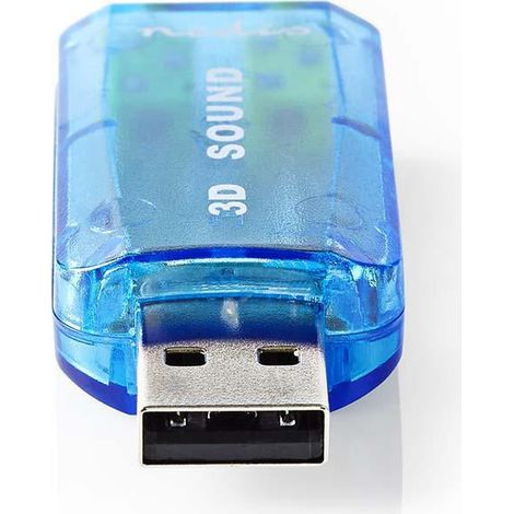 Tarjeta de sonido 51 usb 20 conexion de microfono 1x 35 mm conexion de auriculares 35 mm macho