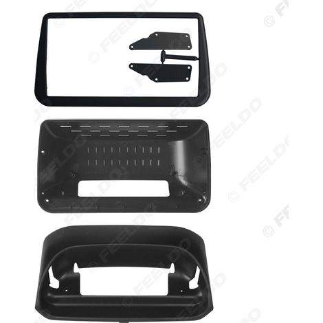 Compatible with the Mitsubishi Pajero (1998-2002) IO modification chassis, large Android screen navigation panel, speaker frame, 9 inches (1/5)