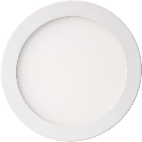 TrAdE Shop Traesio - Pannello Faretto Tondo O Quadrato A Led Da 6 A 25 W Ad Incasso Luce Freddo Caldo - -Bianco Caldo-12 Watt -Tondo    -