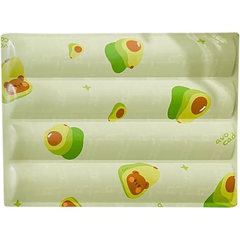 Tapis Rafraîchissant Gel pour Chien et Chat Tissu Frais Anti-Morsure Antidérapant Lavable Matelas Réfrigérant Étanche pour Panier Canapé Voiture Été. (1/5)