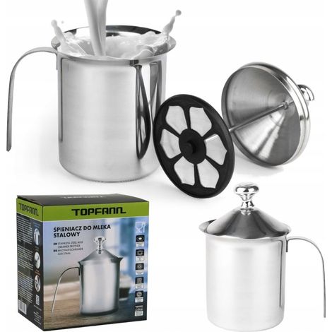Milchaufschäumer 800ml Edelstahlbecher