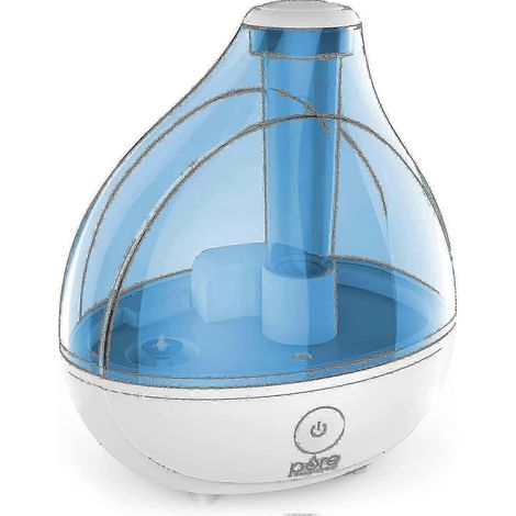 Humidificateur à ultrasons à brume froide Mistaire - Modèle offrant jusqu'à 25 heures d'autonomie, un fonctionnement ultra-silencieux, un arrêt automatique et une veilleuse. (1/5)