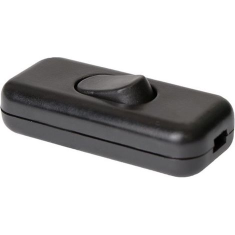 Interruttore basculante 4A termoplastico nero