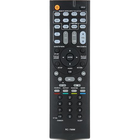 mando a distancia universal, compatible con receptores de audio y vídeo, tamaño compacto, no requiere programación, para salón. (1/5)