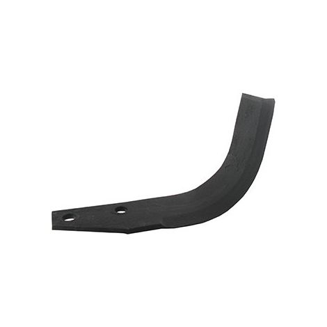 Cuchillo de fresa recto para motocultor adaptable a modelos Goldoni F22m - L: 190mm, diámetro de agujero ø 10,5mm, distancia entre centros 42mm. Tipo Bin
