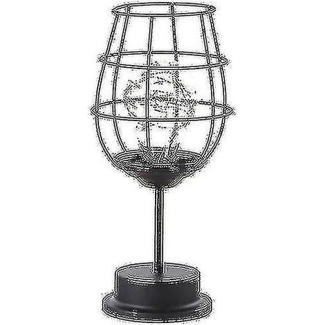 Lampes Art LED Lampe de chevet Lampe de bureau Coupe à vin (1/4)
