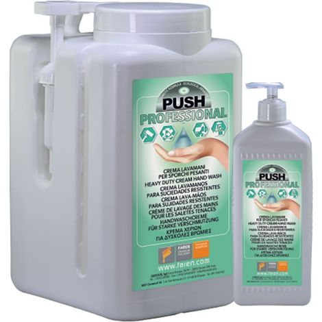 Pasta bianca abrasiva push professional 5000 ml - con dosatore