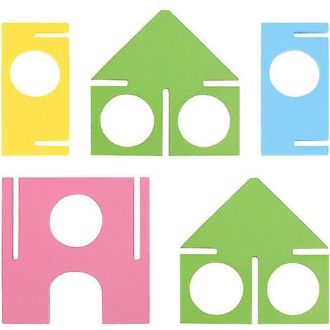 1 jouet en bois en forme de villa pour hamster (1/3)