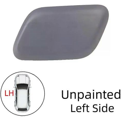Pour Ford Kuga 2013-2017 et Escape 2017-2019 : cache-gicleur de lave-phares avant (côté gauche). Couleur : non peint. (1/4)