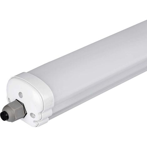 Réglette LED étanche 60cm 18W 130lm/W IP65 CREE Chip V-TAC VT-6076 - 120 deg - Blanc neutre - 4000K (1/5)
