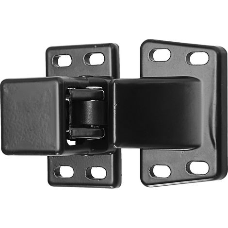 Loquet Porte Alliage D'Aluminium, Verrouillage Pression Automatique, Antivol Mécanique Camping-Car, Serrure Haute Température (1/5)