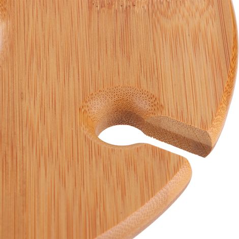 Bambus-Weinregal-Set, Organizer-Regal für die Hausbar, erschwingliches Geschenk, nordische Dekoration, 4 Zubehörteile und 2 Schraubenschlüssel-Befestigungen---输出结果:Weinregal aus Bambus (1/5)