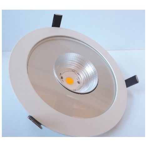 Plafonnier encastré LED 30W étanche Ø 230mm blanc 4000K 35450lm 230V non-dimmable 40° IK07 IP54 LIFE R.DL RELCO 24365/40/DL/N