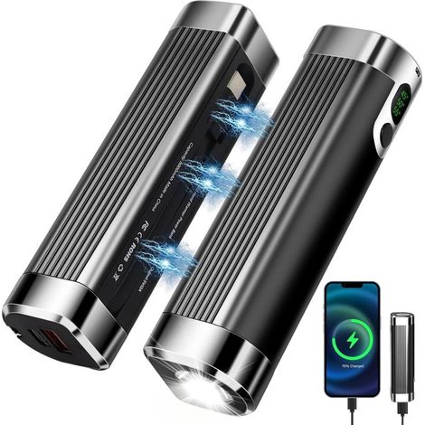 Wiederaufladbarer Handwärmer mit 8000 mAh – 3-in-1 magnetischer elektrischer Handwärmer – USB-Batteriebetrieb (1/5)