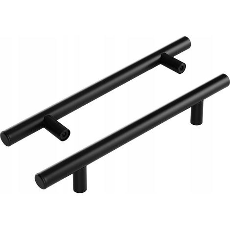 MÖBELGRIFF FÜR GELÄNDER SCHWARZ MATT 250 / 160 MM TMY (1/5)