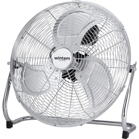 Ventilatore Da Terra 70w Acciaio, Inclinazione E 3 Velocità - Robusto E Sicuro (1/5)