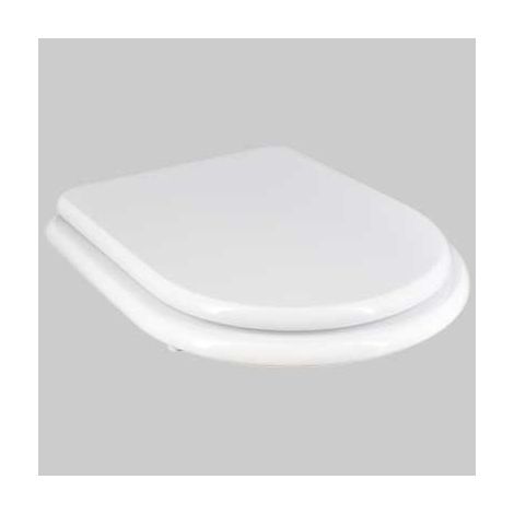 SEDILE MDF POLIESTERATO M152 BIANCO coprivaso copriwater SEBA