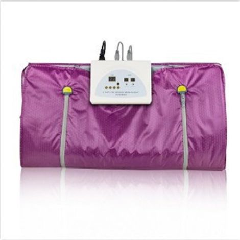 Kit de sauna portatif Couverture de Sauna brûlante de graisse de contrô de Romote infrarouge, couverture chauffante de désintoxication de Spa amincissante de perte de poids for Shaper de corps à la ma (1/5)
