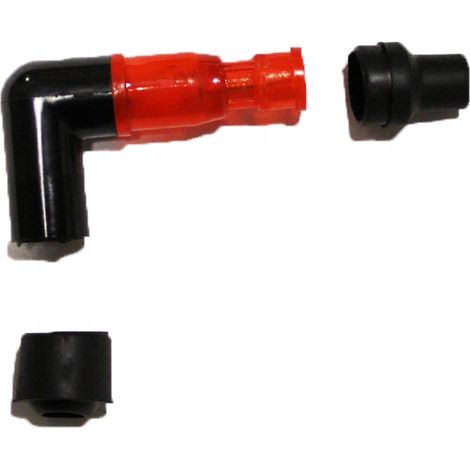 Capuchon de bougie rouge incandescent pour scooter, quad, moto, Barton (1/3)