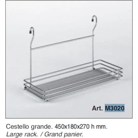 CESTELLO GRANDE 450X180X270