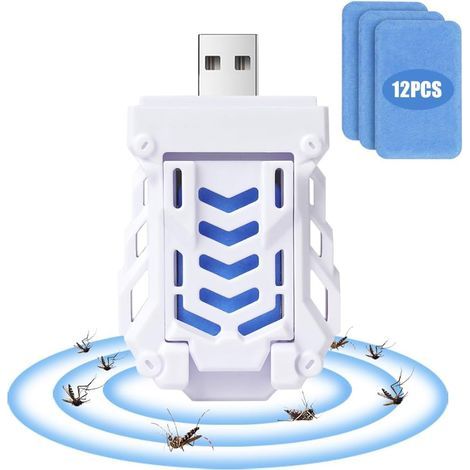Répulsif anti-moustiques électrique USB avec 12 serpentins (1/5)
