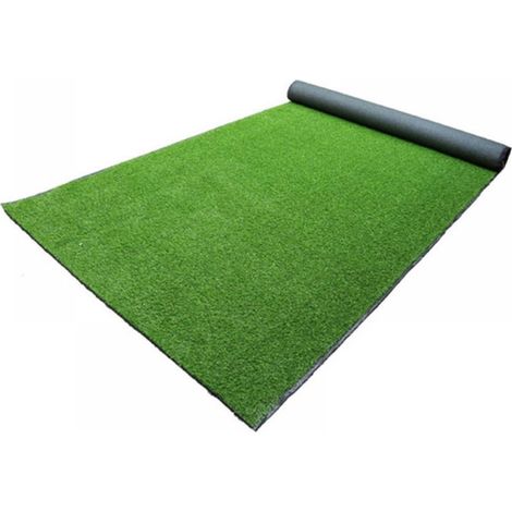Gazon Artificiel - 100 cm x 50 cm x 1,5 cm - Intérieur Extérieur - Résistant Aux UV - Matériau PP+PE - Pour Balcon Jardin Chien Enfant (1/5)