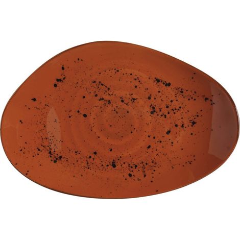 Assiette en forme organique Dahlia - 350x210mm - Finedine (1/5)