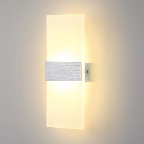 6W LED-Wandleuchte für den Innenbereich, geeignet für Schlafzimmer, Flure, Wohnzimmer und Treppenhäuser (weißes Licht) (1/5)