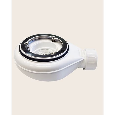 Exagonshop Piletta doccia 90 mm con sifone e filtro raccogli