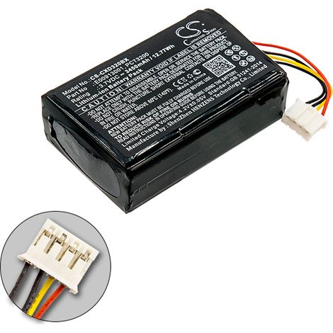 NX - Batterie lecteur codes barres compatible C-One 3.7V 3450mAh - BP13-001080E (1/3)