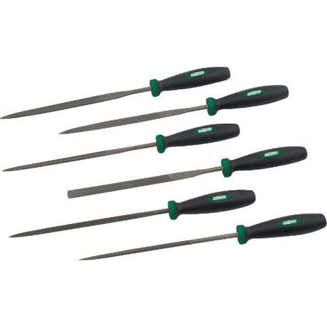 MANNESMANN Jeu de 6 limes a aiguilles M61010 (1/3)