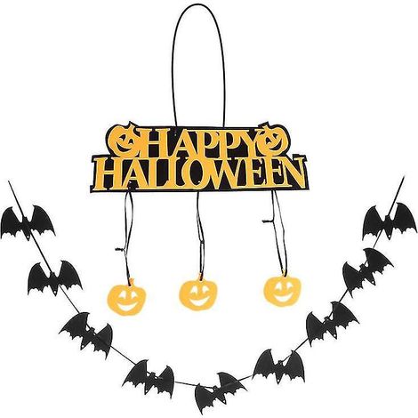 2 décorations de porte pour Halloween (1/3)