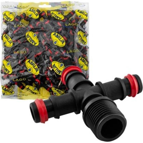 Croix mâle avec anneau de sécurité, sachet de 50 unités,. (1/5)