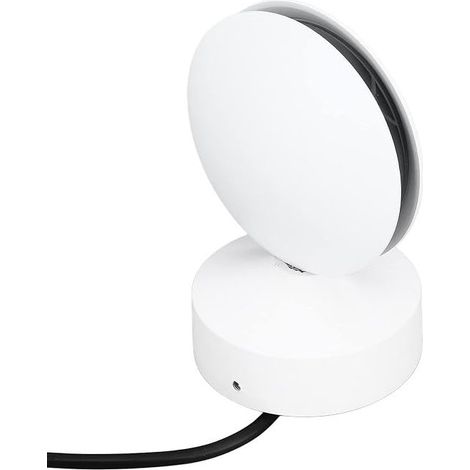 Applique murale ronde 360° éclairage rebord fenêtre couloir salon 85-265V blanc (1/5)