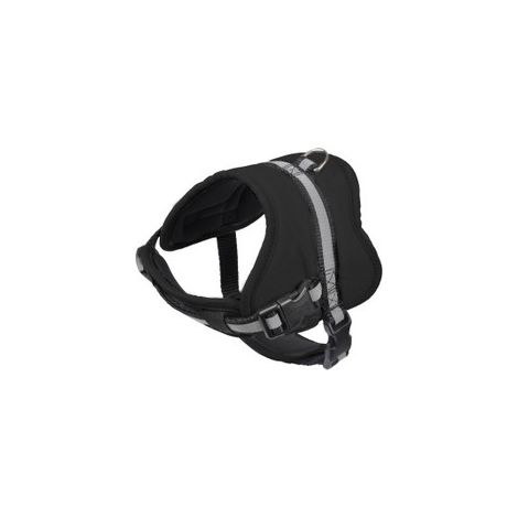 Bretelles réglables pour chien, 33-45 cm, noir (1/3)