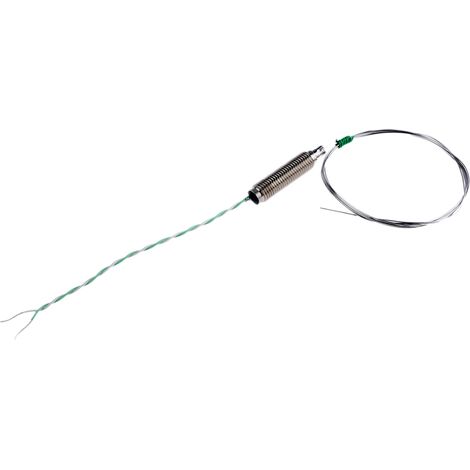 Thermocouple type K Ø 0.5mm, L 1m, +750°C max à Câble ( Prix pour 1 ) (1/2)