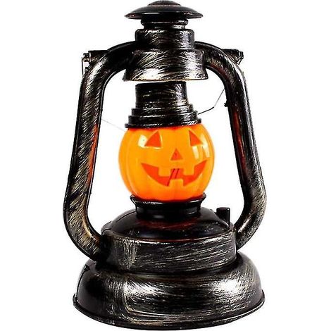 1 Stück tragbare Kürbislaterne für Halloween-Dekorationen