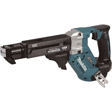 Makita - Avvitatore per cartongesso a batteria da 18 V con caricatore, senza batteria e caricabatterie DFR552Z