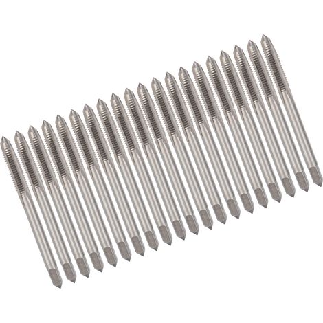 20 pièces tarauds à main métriques en acier allié pour outils, outil manuel durable de filetage M4 (1/5)