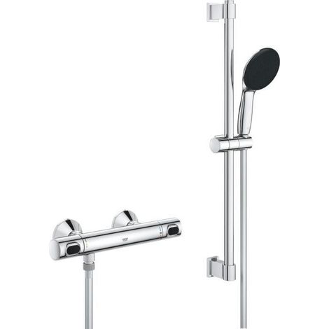 Grohe Precision Flow - Conjunto de ducha con termostato, cromo 34800001 (1/5)