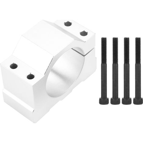 52mm Diameter Aluminum CNC Spindle Motor Mount Bracket Clamp with Screws