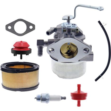 Carburateur compatible moteurs Tecumseh HM80, HM90, HM100 8HP 9HP 10HP pour souffleuses à neige, références 640152A, 640023, 640051, 640140 incluses