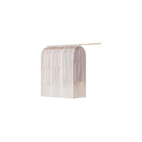 10-teiliges Set Kleidersäcke, transparent und strapazierfähig, mit Reißverschluss, ideal zur Aufbewahrung von Jacken und Anzügen. (1/5)
