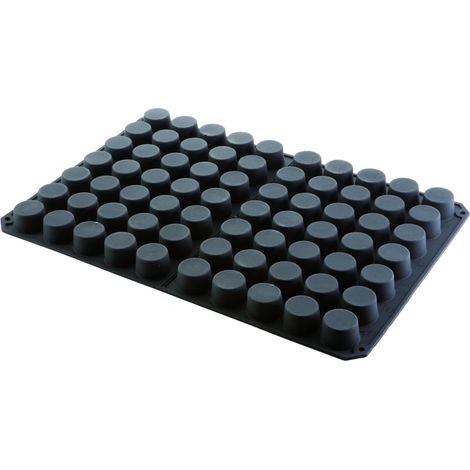 Moule Silicone 600 x 400 mm pour 70 Mini Muffins - Pujadas