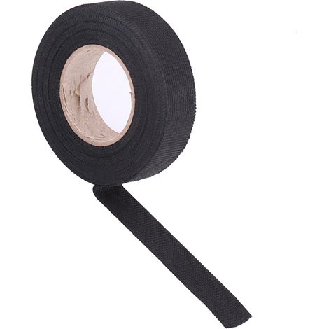 Ruban adhésif noir pour faisceau de câbles automobiles (19 mm x 15 m) (1/5)